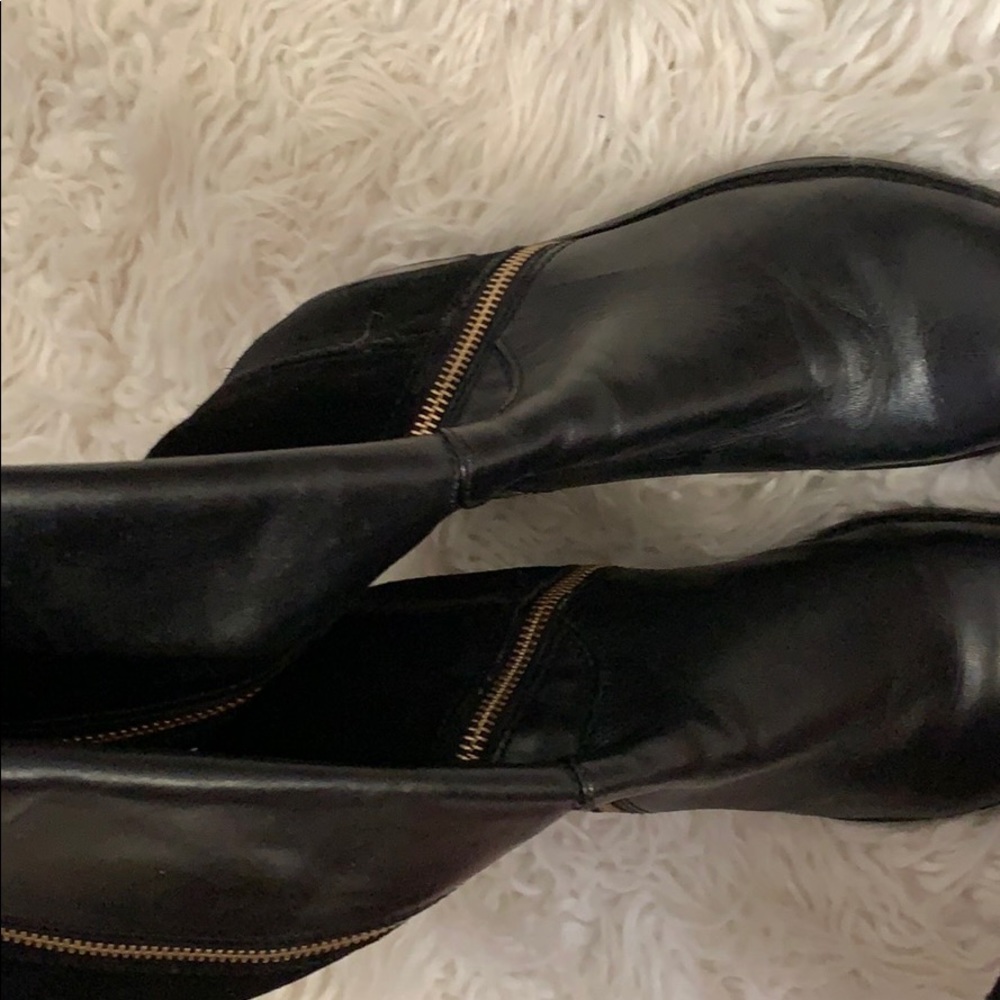 OTK MK boots! The front is leather/ back is suede - Picture 2 of 4